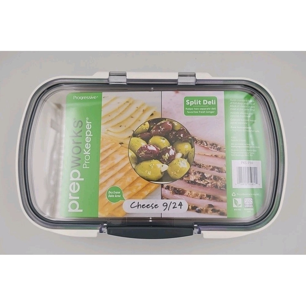 ProKeeper Split Deli Food Storage Container Deli, Keeper